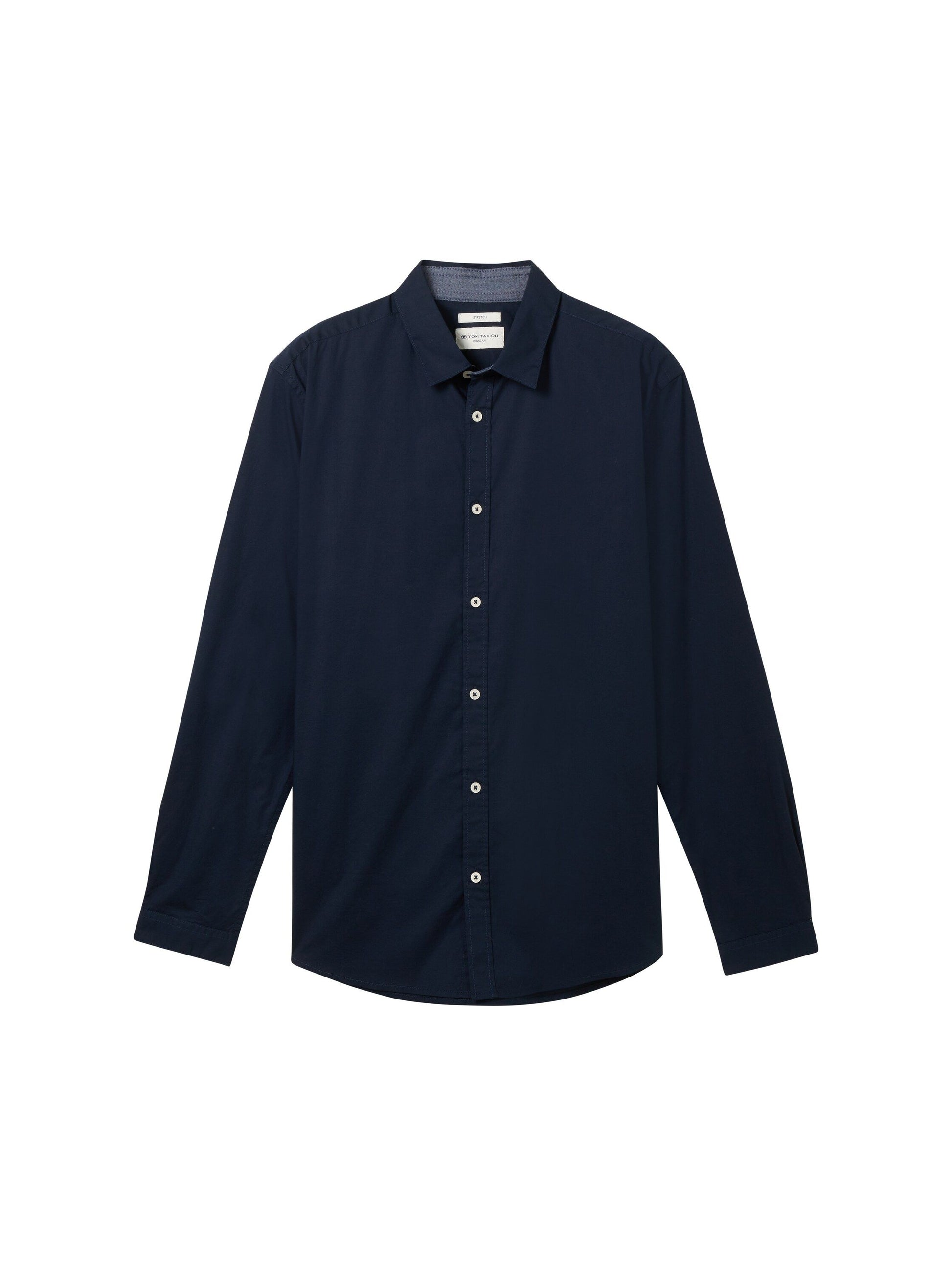 Tom Tailor Herren Hemd blau