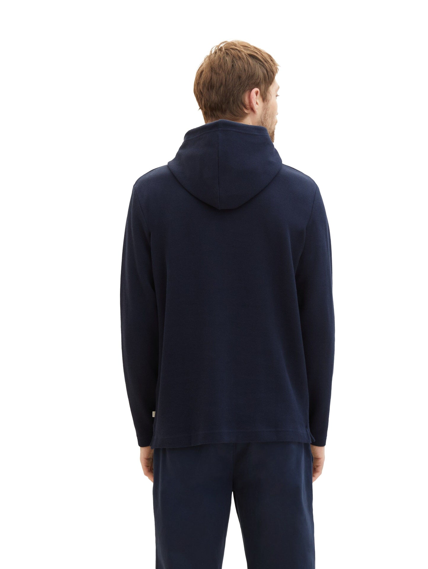 Tom Tailor Herren Hoodie mit Struktur