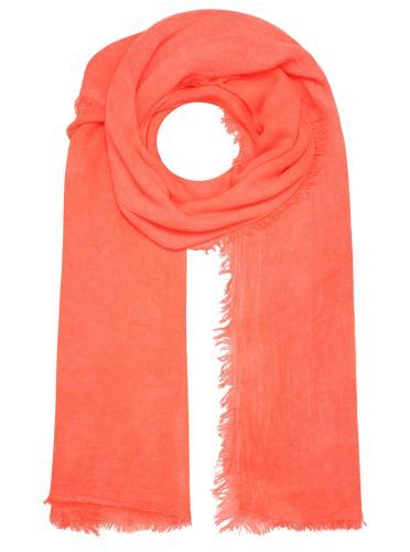 Zwillingsherz Damen Schal orange