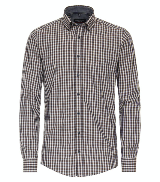 Casa Moda Herren Freizeithemd beige