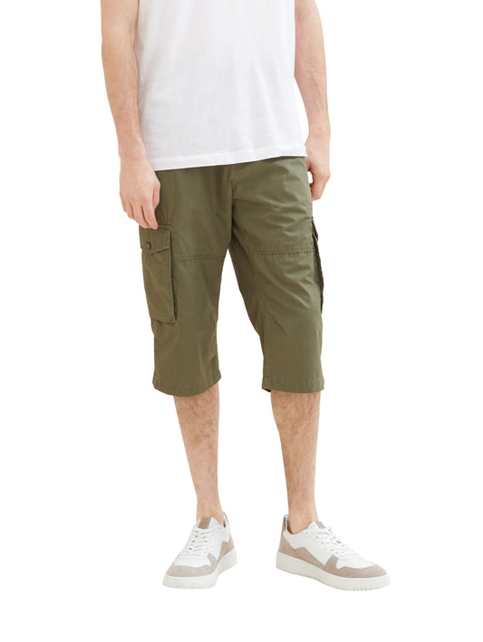 Tom Tailor Herren Bermudashorts 40 grün