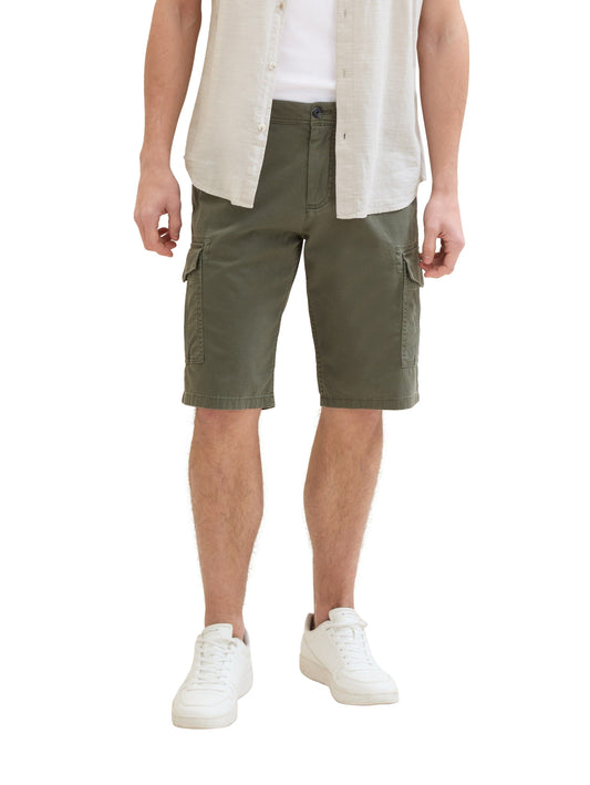 Tom Tailor Herren Cargoshorts grün