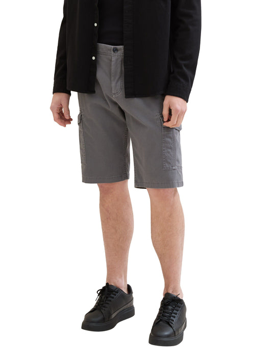 Tom Tailor Herren Cargoshorts schwarz