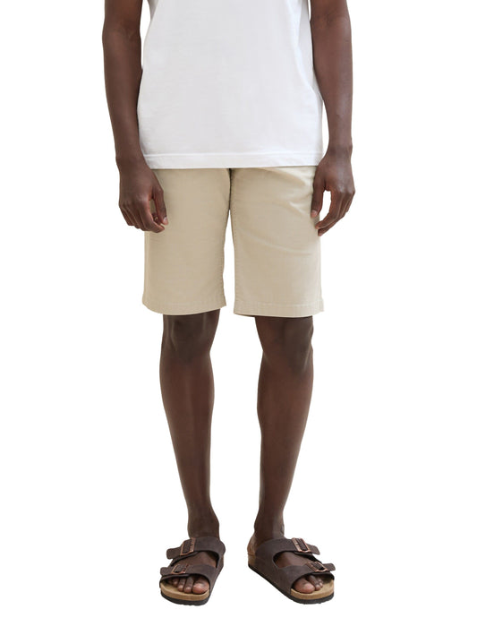 Tom Tailor Herren Chinoshorts braun