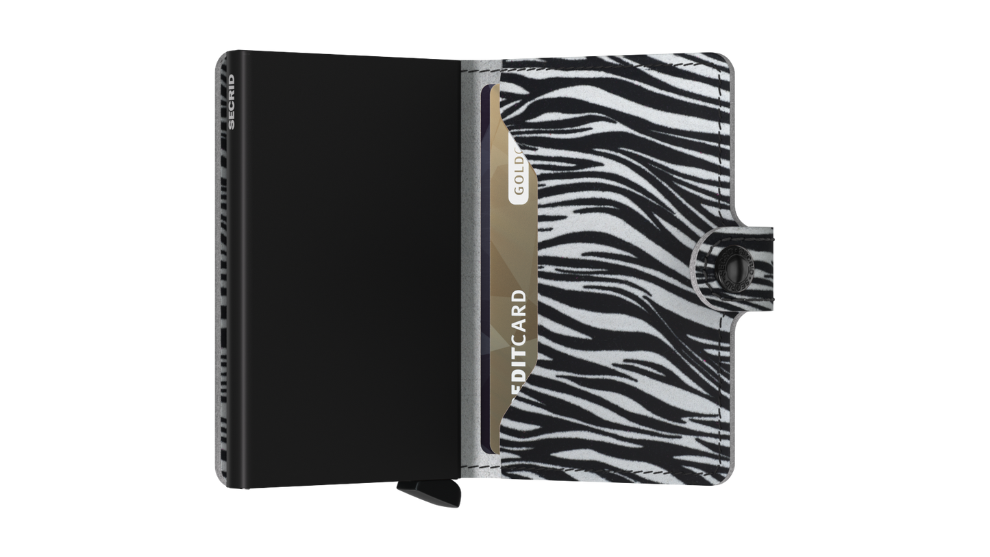 Secrid Geldbörse Miniwallet Zebra