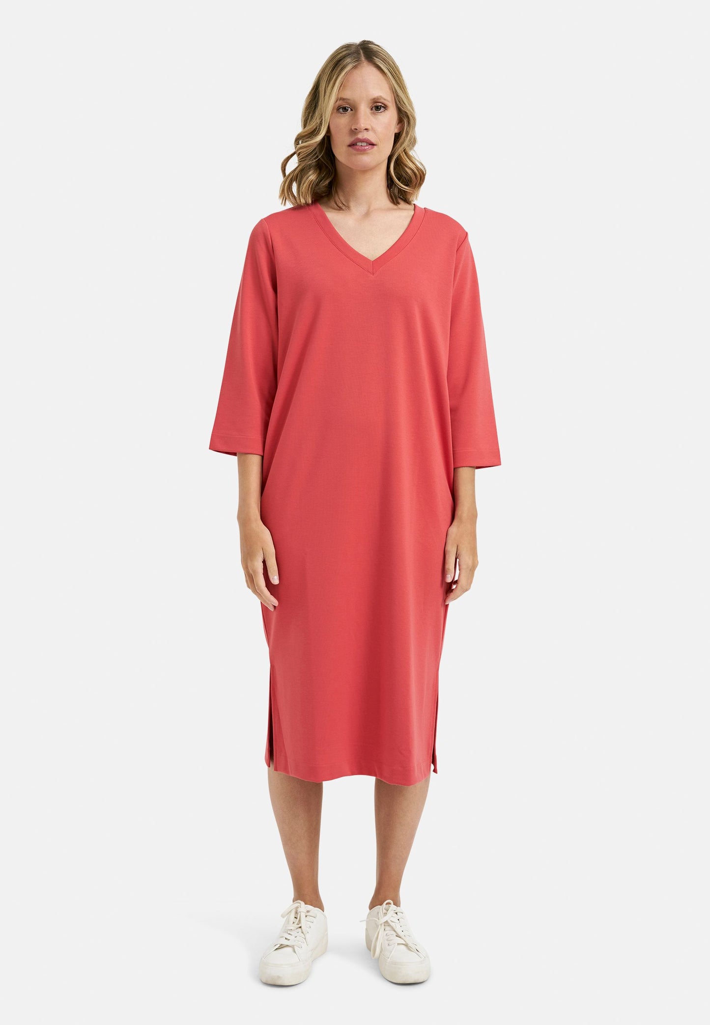 Smith&Soul Sweatdress V-Neck XXL rosa