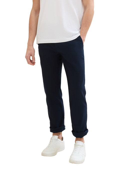 Tom Tailor Herren Chino Leinenhose