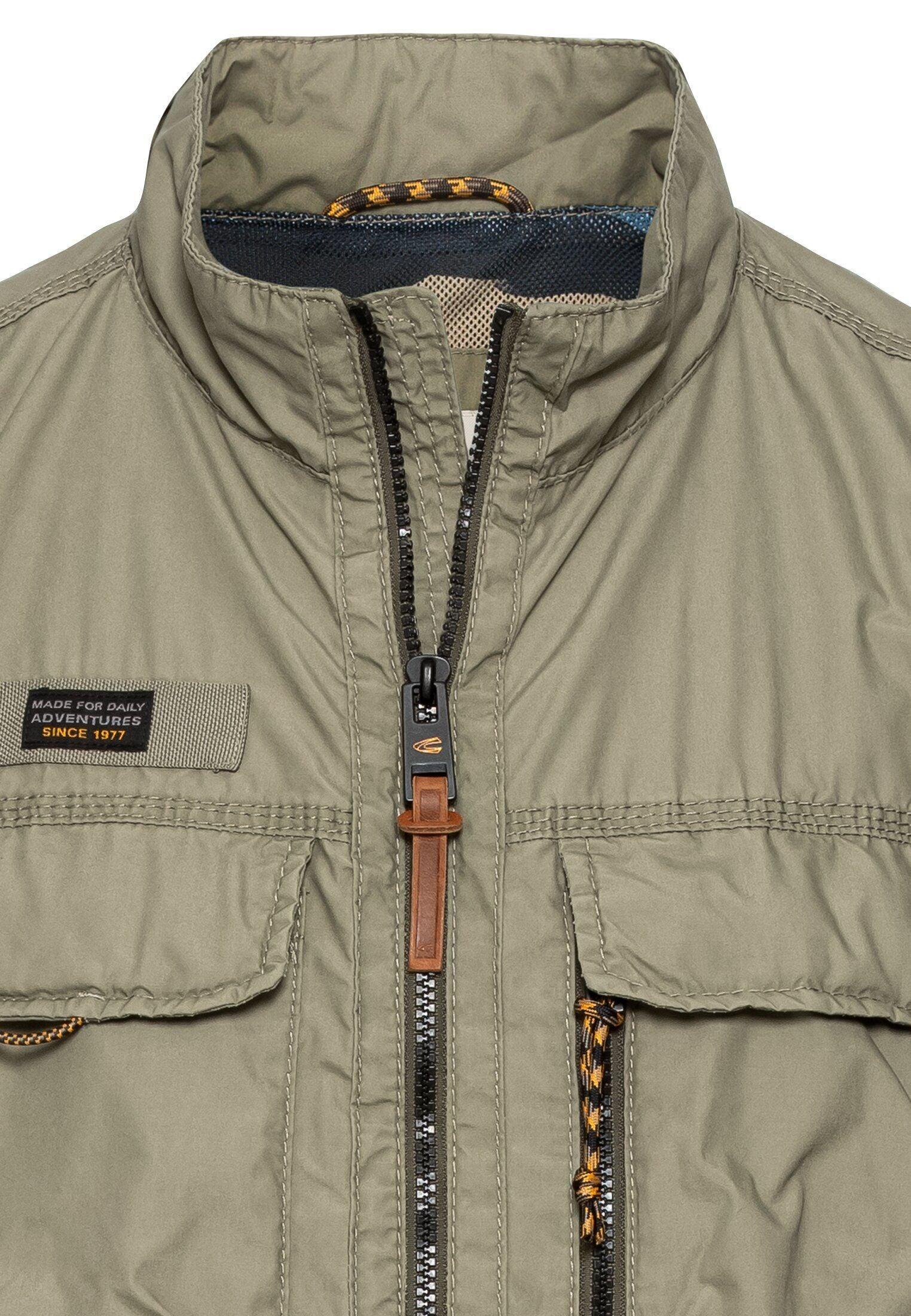 Stehkragen Camel Active Weste Herren Fieldjacket Camel Active