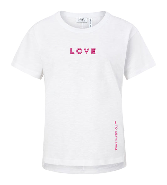 SeaYa Damen Shirt Comfy Fit weiß