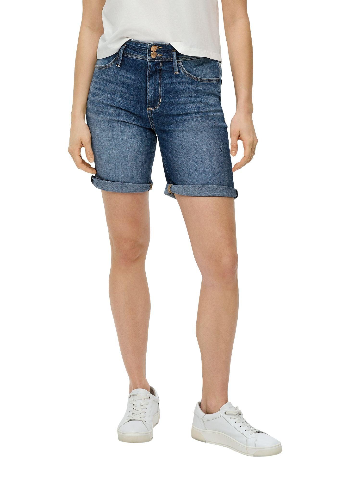 s.Oliver Damen Shorts blau