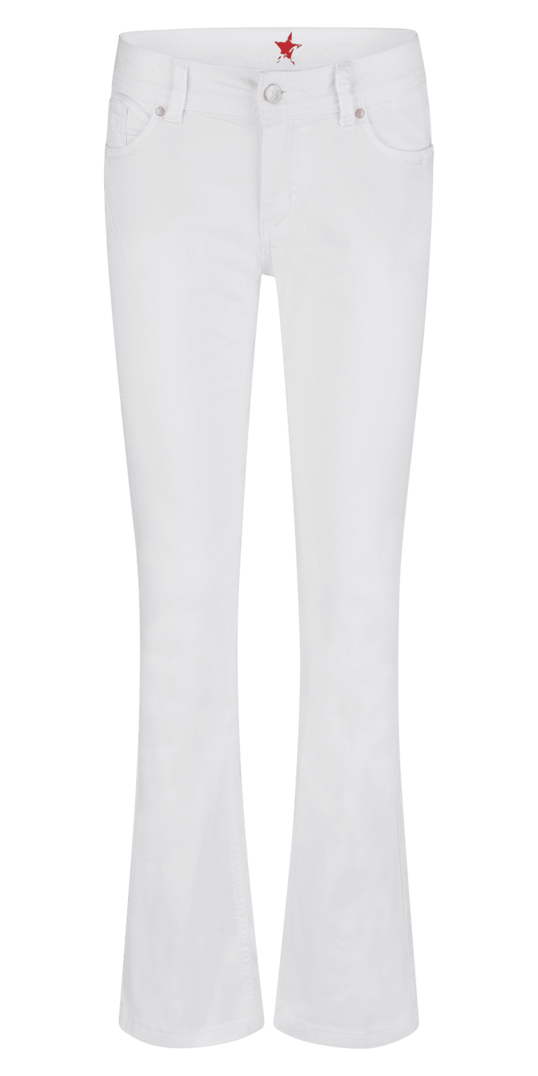 Buena Vista Damen Jeans Malibu-Zip Bootcut stretch twill