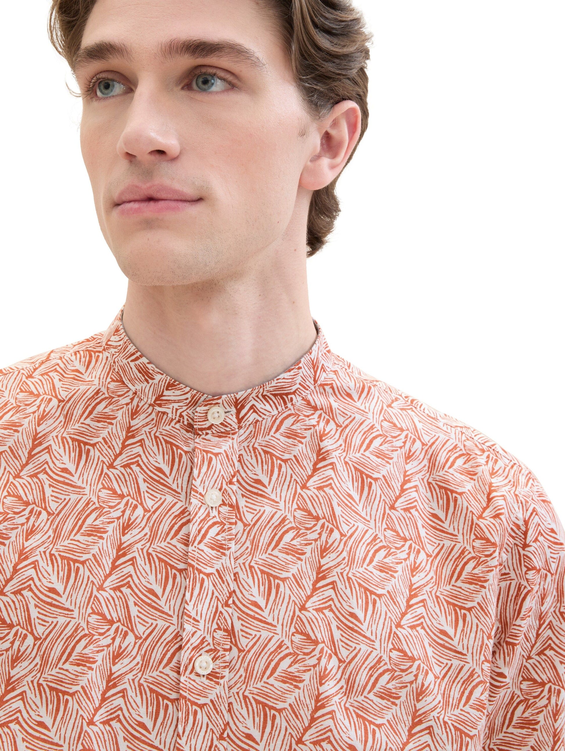 Tom Tailor Herren Hemd orange