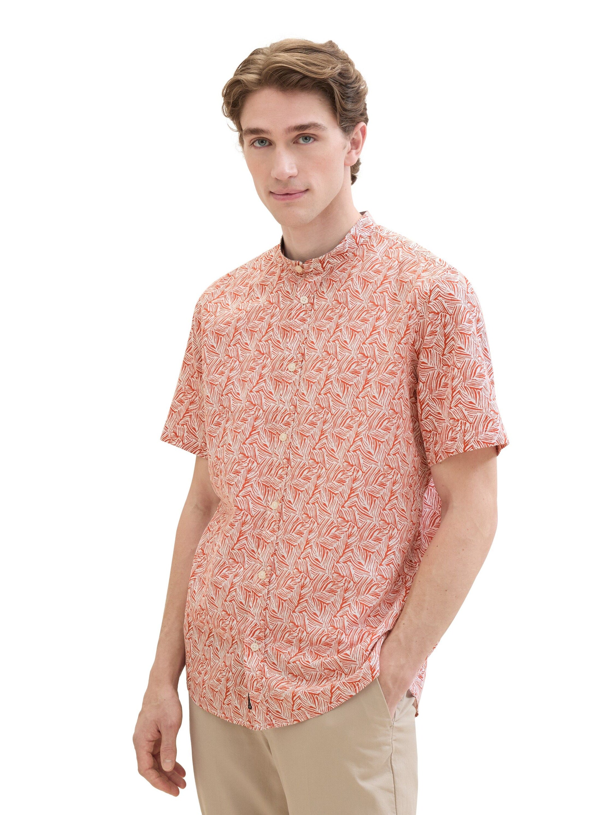 Tom Tailor Herren Hemd orange