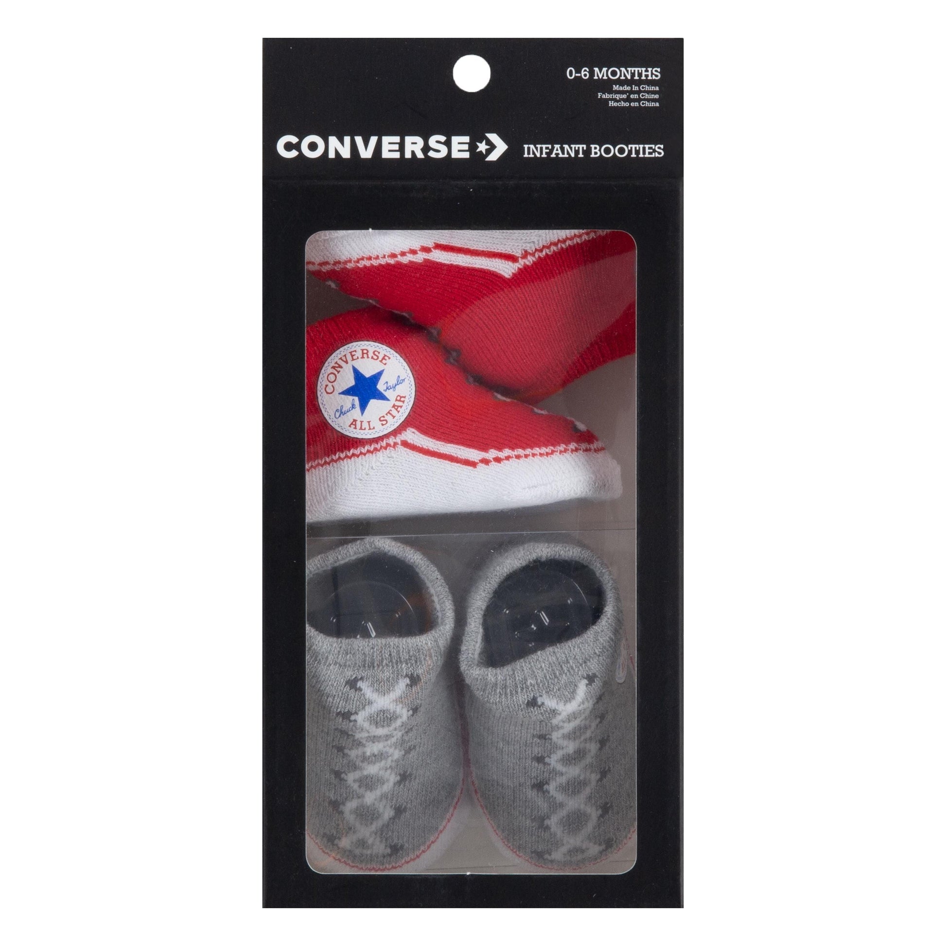 Converse Baby Söckchen Geschenk-Set MC0001 2PK 6-12 Monate - Jaacks Fashion