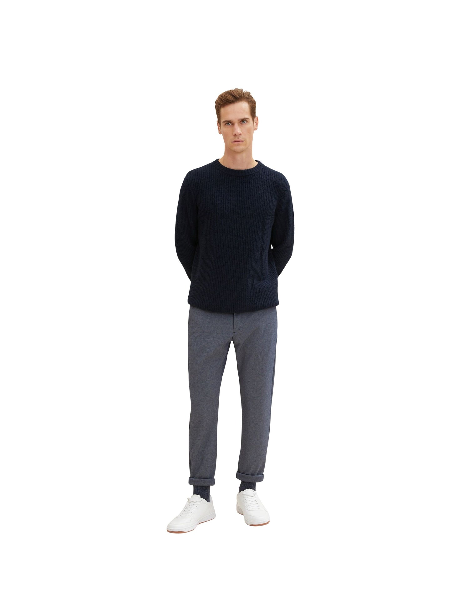 Tom Tailor tapered jersey knitted pants