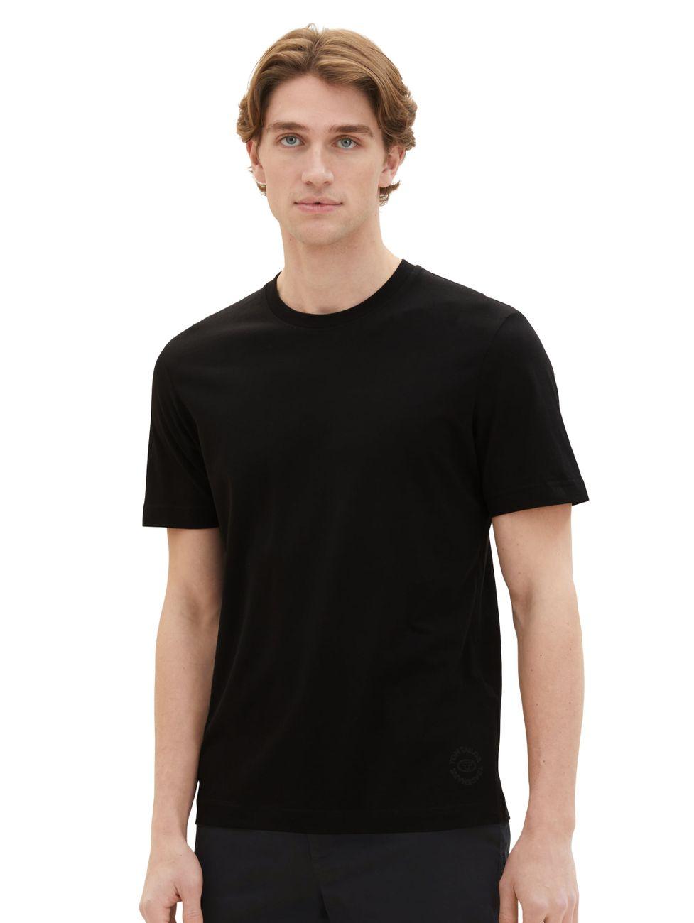 Tom Tailor Herren Basic T-Shirt im Doppelpack - Jaacks Fashion