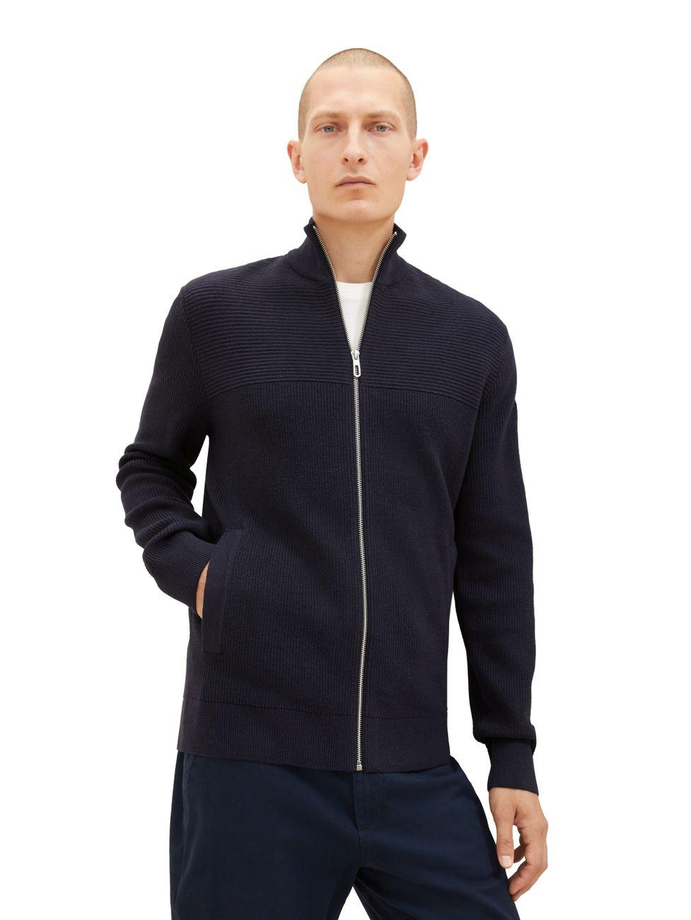 Tom Tailor Herren Strickjacke - Jaacks Fashion