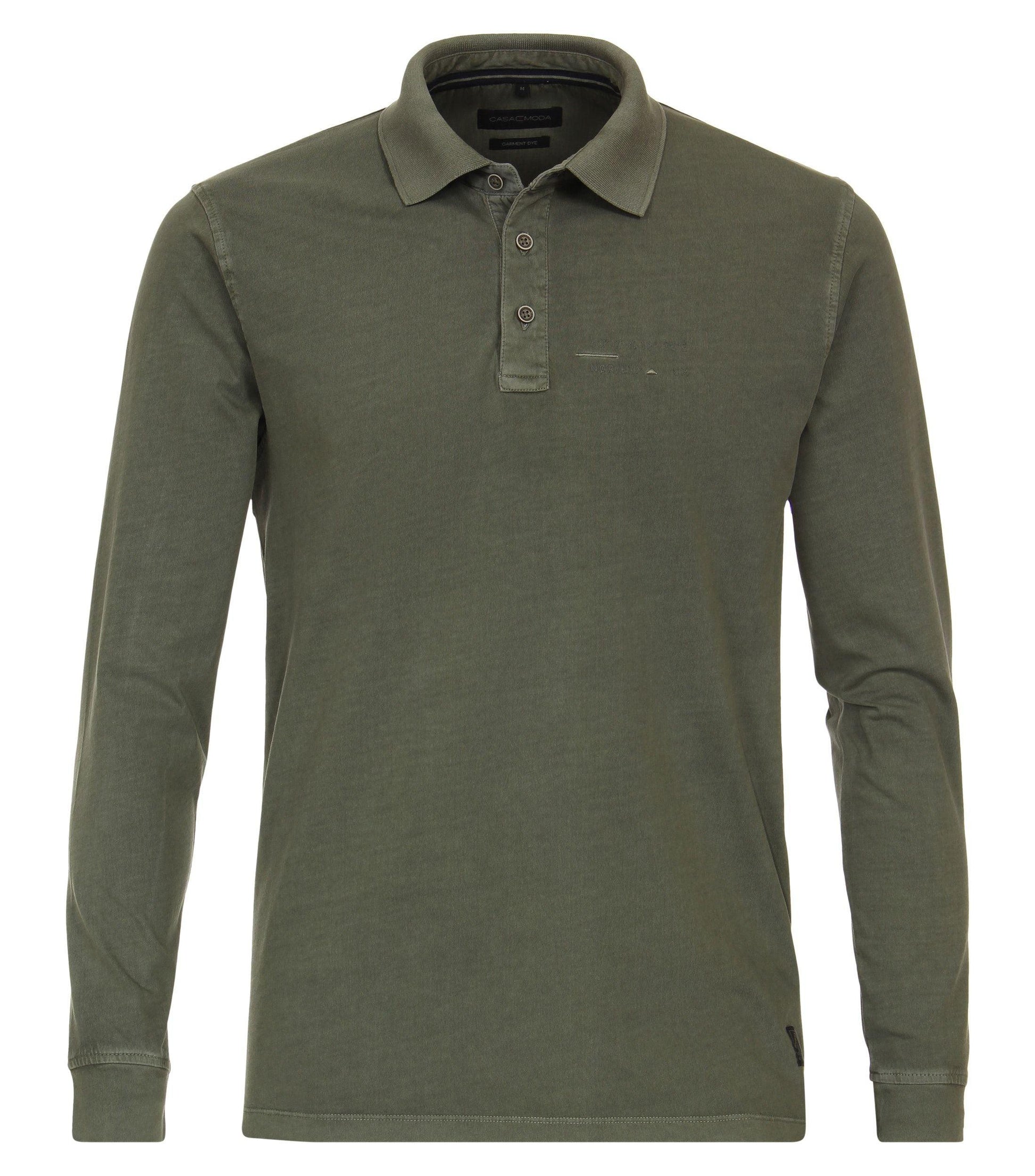 Casa Moda Herren Polo-Shirt Langarm - Jaacks Fashion