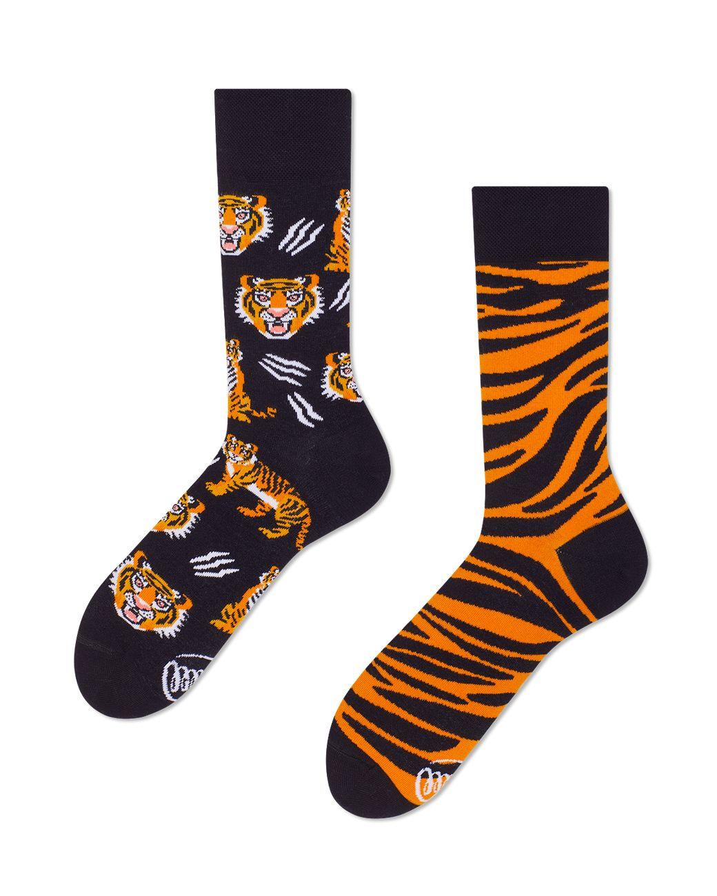 Many Mornings Socken Feet Of The Tiger - Jaacks Fashion