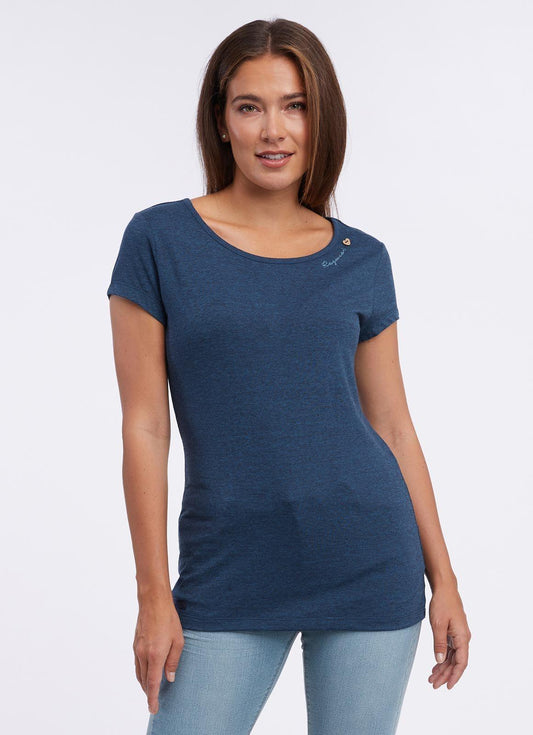 Ragwear Damen T-Shirt MINTT CORE blau