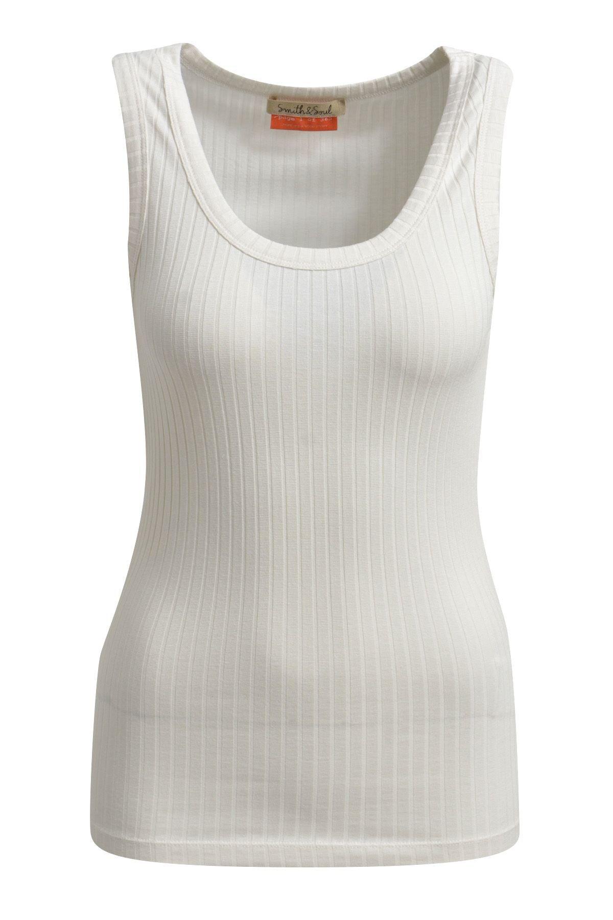 Smith&Soul Damen Tanktop Rib - Jaacks Fashion