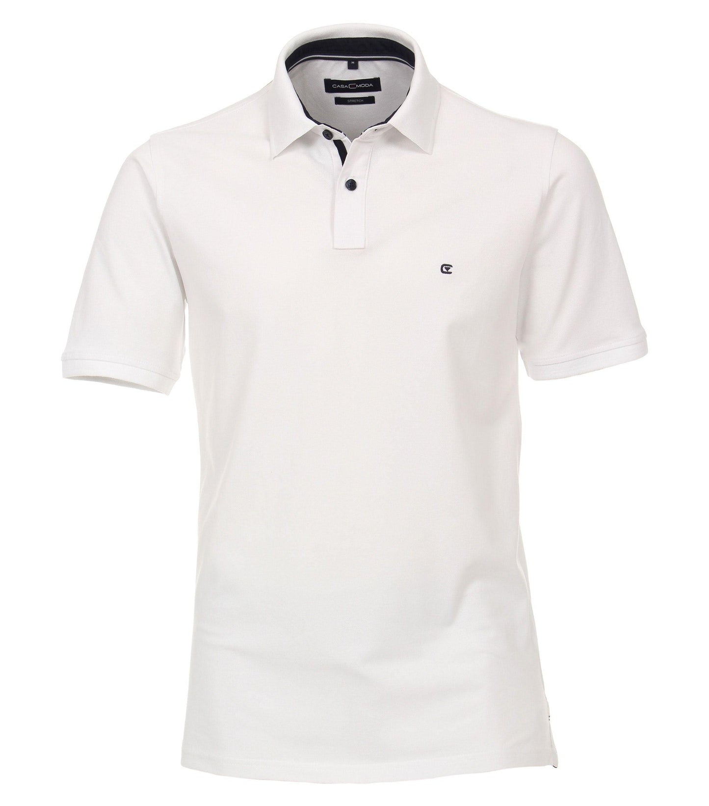 Casa Moda Herren Poloshirt in Weiß